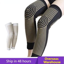 Racing Sets 2pcs Self Heating Support Knee Pads Tourmaline Brace Warm For Arthritis Joint Pain Relief Injury Recovery Massager