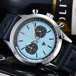 2023 New Mens Watch Quartz Luxury Navitimer B01 Dial Brand Chronograph Belt Steel Strap High Quality WristWatch a19