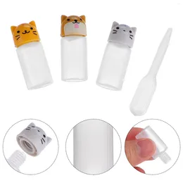 Dinnerware Sets Ketchup Dispenser Bottle Mini Plastic Animals Squeeze Squirt Bottles Sauce Container Small Containers Vinegar Soy Cartoon