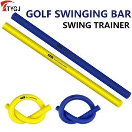 Other Golf Products TTYGJ Indoor Solf Multifunctional Swing Aid Power Stick Trainer Soft Baton Training Whip Foam 230505