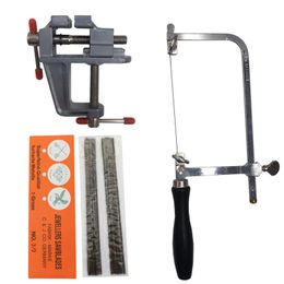 Joiners Adjustable Mini Hand Saw U Shape Jeweler's Sawbow Steel Hacksaw Spirals Saw Blade Kit DIY Hand Tool Jewellery Woodwork Craft Tool