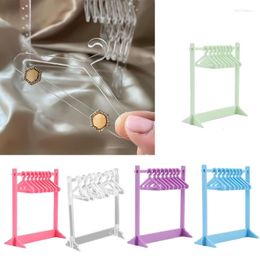 Jewelry Pouches Acrylic Display Stand Earrings Holder Necklace Show Bracket Earring Organizer Unique Hanger Jewellery Stan