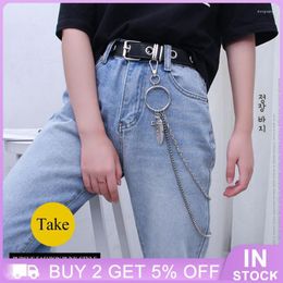 Belts Waist Chain Belt For Women Punk Metal Heart Shade Casual Pant Jean Dress All-match Adjustable Thin