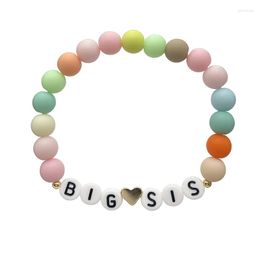 Strand 3pcs Beads Bracelets - Big SIS Jewellery For Women Girls Little Sister Fashion Wedding Party Dance Office Career Wear