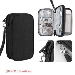 Storage Bags Data Cable Bag Travel Digital Electronic Accessory Organiser Mobile Phone Headset Charger Power Bank Protect