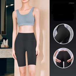 Active Shorts Yoga Pants Womens Clothing Five Cent Short De Mujer Sport Buttock Lifting Elastic Tight Leggings Fitness Gym Women