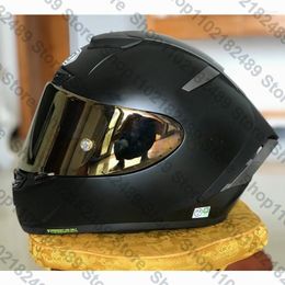 Motorcycle Helmets X-Fourteen Full Face Helmet X-Spirit III MaBlack Solid X-14 Sports Bike Racing