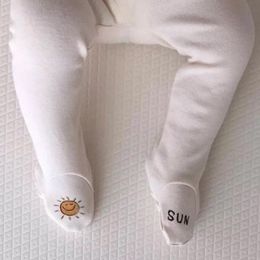 Leggings & Tights MILANCEL Baby Girls Boys Sun Print Cute Infant Stocking Korean