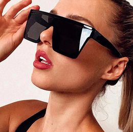 Oversized Square Purple Sunglasses Women Vintage Big Frame Sun Glasses Fashion Shades for Women/Men Gafas De Sol