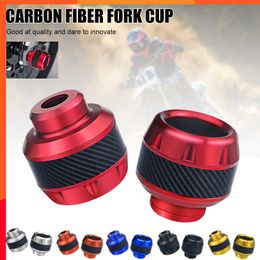 New Universal Motorcycle Frame Slider Aluminum Alloy Front Fork Cup Falling Protector Explosion-proof Front Fork Cups Sliders Crash