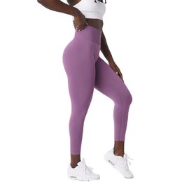 Outfits Solid Seamless Leggings Yoga Women Soft Workout Tights Fitness Pants Gym Wear Spandex
