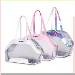 Cat Carriers Cats Carrier Transparent Bag Pet Bags Fashion Breathable Out Portable Hand-carrying Space Cage Food Dog Supplies