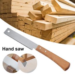 Joiners Japanese 12" Hand Saw Nonslip Wooden Handle Pull Saw Flush Cut Saw Handsaw Woodworking Cutting Tool