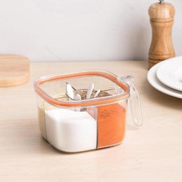 Storage Bottles Seasoning Box Food Grade Stackable Multifunctional Spice Bottle Container Smooth Surface Kitchen Supplies