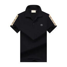 New Mens Stylist Polo Shirts Luxury Italy Mens 2023DD Designer Clothes Short Sleeve Fashion Mens Summer T Shirt Asian Size M-XXXL