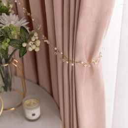 Curtain Velvet Curtains 1 Panel Block Light Thermal Insulated Velour Rod Pocket Drapes For Bedroom Living Room Home Decor Party Backdrop