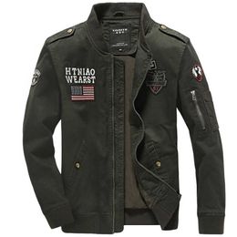 Men's Jackets Casual Special Forces Military Uniform, Oversized Flight Suit, Outdoor Sports Work Clothes