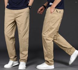 Men's Suits 2023 Casual Cotton Men Suit Pants Solid Slim Fit Spring Autumn High Quality Classic Business Trousers T215