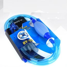 Decorations Aquarium Gravel Cleaner Syphon Syphon Cleaning Tools Semiautomatic Philtre Aquarium Vacuum Cleaner Sand Washer Water Changer