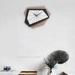 Wall Clocks Vintage White Clock Creative Square Modern Living Room Kids Relogio De Parede Furniture YYY35XP