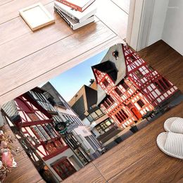 Carpets Rhens Regensburg Runkel Germany Castle River Doormat Rugs For Living Room Bathroom Kitchen Rug Flannel Mat