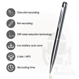 Mini Professional Recording Pen Portable Voice Recorder Dictaphone Digital Sound Record Device Длительное звуковое регистратор MP3