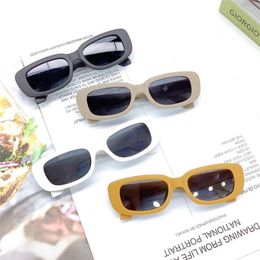 Sunglasses Retro Girls Boys UV 400 Protection Outdoor Eyewear Children Kids Sun Glasses Rectangle