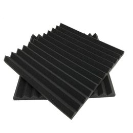 Wallpapers 6 Pack Acoustic Foam Wedge 30 X 5 Cm Studio Soundproofing Panels