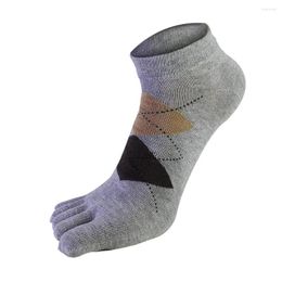 Men's Socks Men's Five-finger Five-toe Short Cotton Low Tube Thin Set