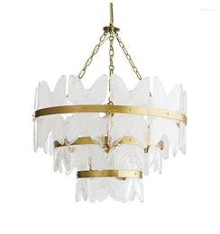 Pendant Lamps Butterfly Guest Restaurant Villa Bedroom Handmade Glass Italian Model House Postmodern Nordic American Vintage Chandelier