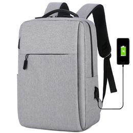 15,6 polegadas de notebook Bolsa de computador Backpack portátil ombro duplo ombro