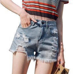 Women's Jeans 2023 Women Fashion Embroidery Denim Shorts Summer Casual Style Ripped