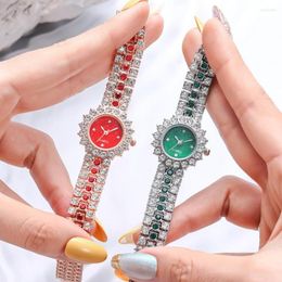 Wristwatches Ladies Women Watch Waterproof Diamond Fashion Watches Rose Gold Clock Female Quartz Wristwatch Chinese Watche