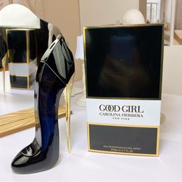 Girl Women Perfume 80ml Black Red Heels Fragrance Top Design Famous Fragrance Long Lasting Charming Spray Parfum 29