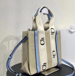 7 kolorów torebki torebki drzewnych torby na zakupy torebka najwyższej jakości płótno moda lniana duże torby plażowe luksusowe projektant podróży crossbody portfel na ramię