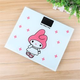 Scales Bathroom Body Weight Scale Human Health Body Scale Mini Digital Glass LCD Display Sensor Scale For Weight loss Tool 180KG/50G