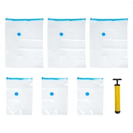 Storage Bags Vacuum Clothes Pack Vaccum Foldable Space Saver Bagsd Hand Pump