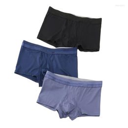 Underpants 3 Pack Men Modal Underwear Briefs Boxer Stretch Breathable Flexible Boxershorts Comfortable Male Pure Panties Shorts