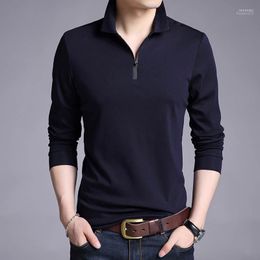 Men's Polos Casual Fashion Design Shirt Men Cotton Boys Street Style Long Sleeve Slim Fit Korean ClothesMen's Men'sMen's Rowe22