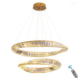 Chandeliers Designer Luxury Crystal For Dining Room Indoor Decration Lighting Kitchen Living LED Lamp Gold Hanging Light