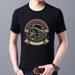 Men's T Shirts T-shirt Summer Pirate Skull Pattern Printed Shirt Casual Travel Sports Breathable Quick-drying O-neck Top