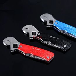 Schroevendraaier 1PC Stainless steel multifunction adjustable wrench Car Outdoors For Maintenance tools assembly tools screwdrivers blades
