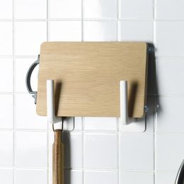 Toilet Paper Holders Selling Kitchen Heavy Self-adhesive Hook For Bathroom No Drill Coat Hanger And Storage