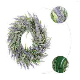 Decorative Flowers Outdoor Wedding Decorations Greenery Wreath Farmhouse Door Floral Christmas Garland Lavender