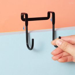 Hooks Stainless Steel Bedside Cabinet Door Hook Dormitory Double S-shaped Wall Hanging Kitchen Rack Rear