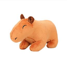 Cute 20cm Fashion Capybara Design Stuffed Plush Toys Fluffy Stuffed Toy Stuffed PP Cotton Kids Festival Gift