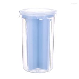 Storage Bottles Thickening Kitchen Multigrain Transparent Circular Seal Pot Dry Ggrains Receive Large Tank