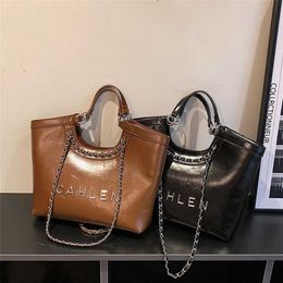 Cheap Purses on sale Advanced Fashion Letter Commuter Handheld Bag New High Capacity One Shoulder Crossbody Big for Women