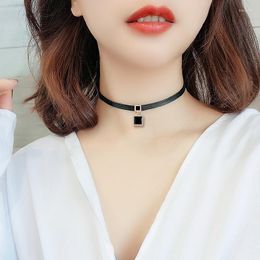 Choker Makersland Black Necklaces For Women Gothic Female Jewelry Accessories Gifts Wholesale Pendants Chains