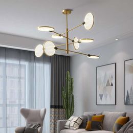 Pendant Lamps Nordic Iron Kitchen Chandeliers Lustres Hanging Lamp Decoration Home Hanglampen Ventilador De TechoPendant